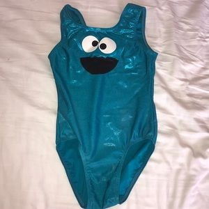 Cookie Monster Gymnastics Leotard